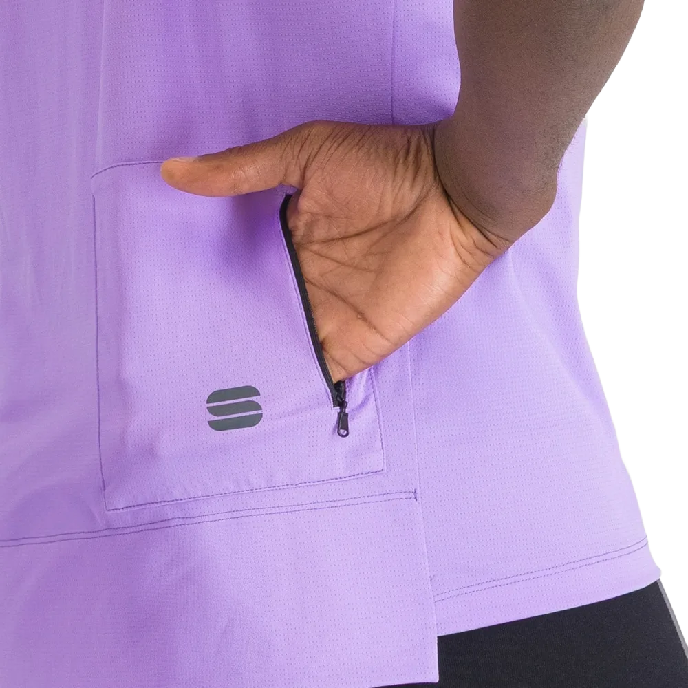 Maillot SPORTFUL SUPERGIARA TEE Manches Courtes Violet – Image 3