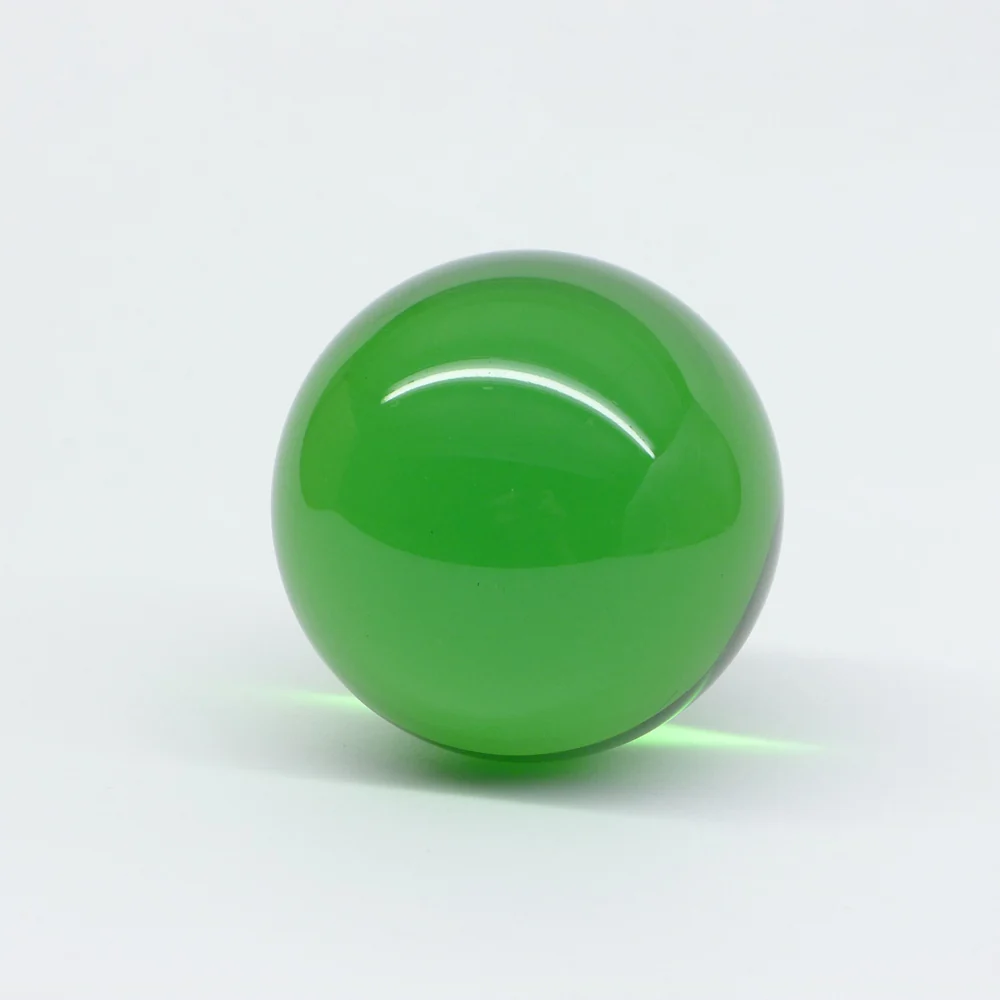 Vert clair diamètre 82mm Balle acrylique