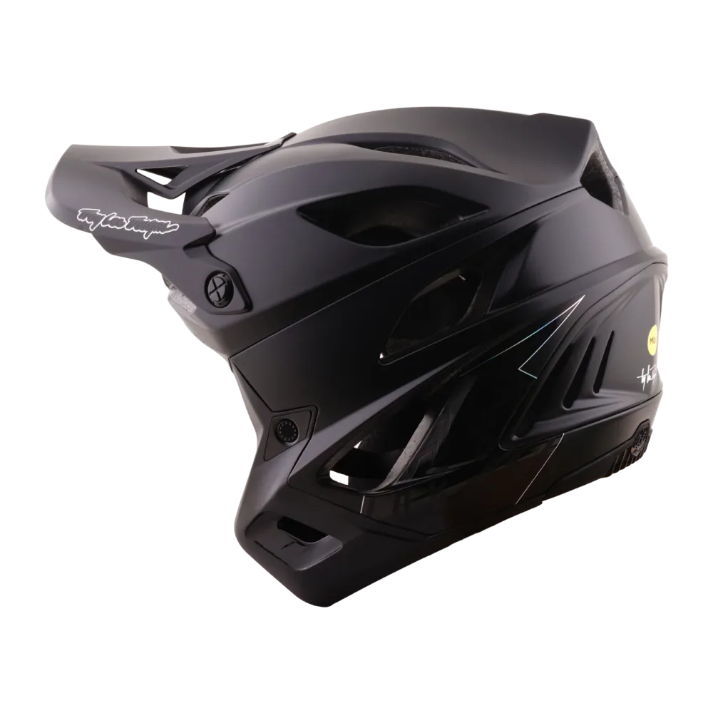 Casque VTT TROY LEE DESIGNS STAGE STUNT DRONE Noir – Image 2