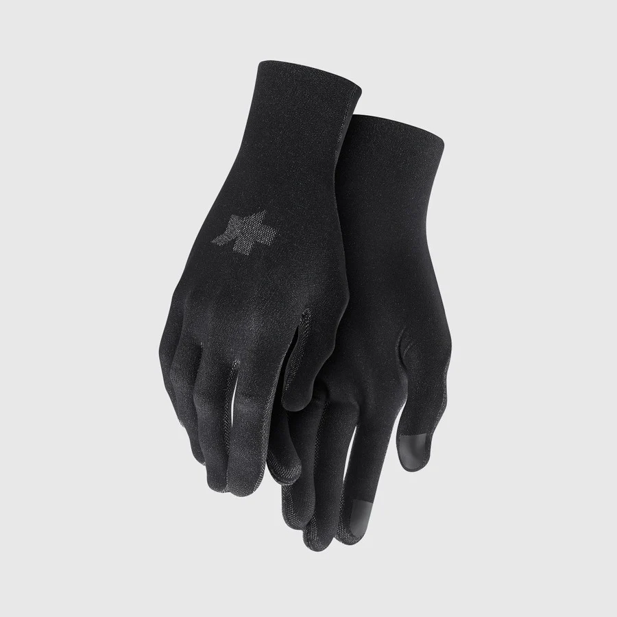 Gants ASSOS SPRING FALL LINER Noir – Image 2