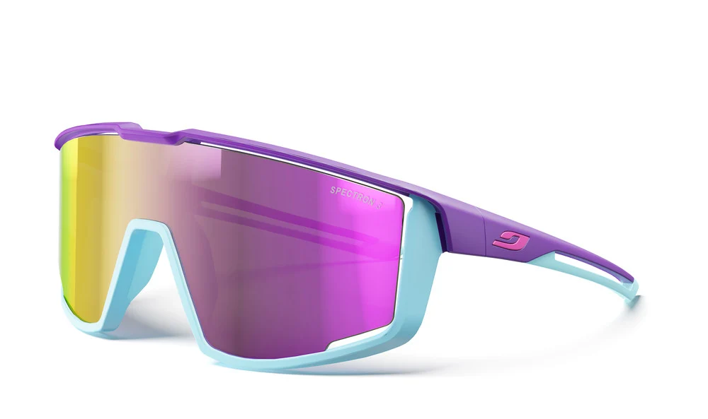 Lunettes vélo Julbo Fury Violet / Bleu Clair - Spectron 3 2025 – Image 2
