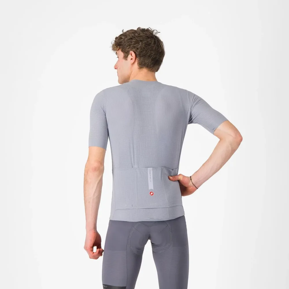 Maillot CASTELLI PREMIO EVO Manches Courtes Gris – Image 3