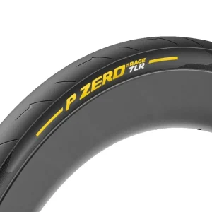 Pneu PIRELLI P ZERO RACE TLR 700c Tubeless Ready Jaune Pneu PIRELLI P ZERO RACE TLR 700c Tubeless Ready Jaune