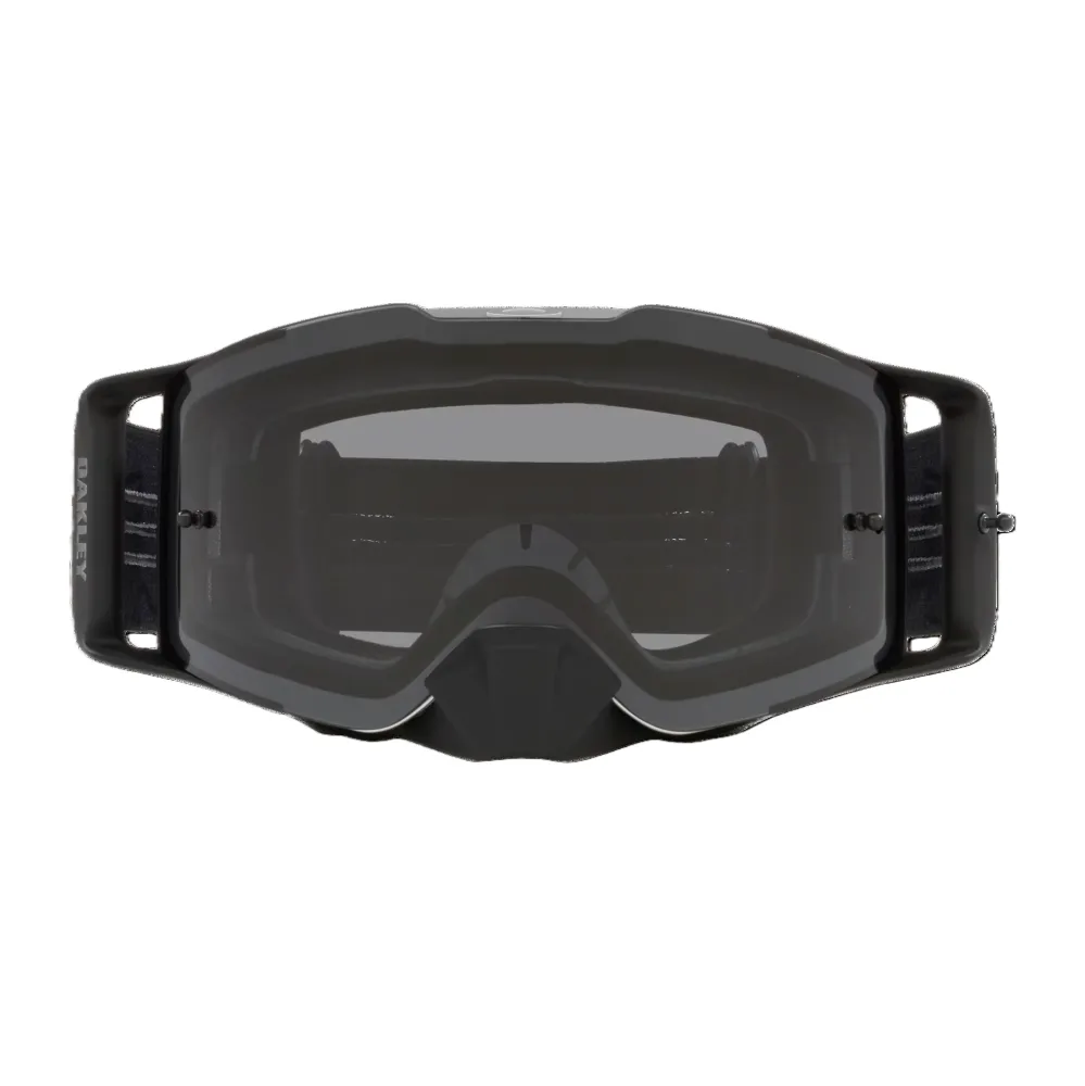 Masque OAKLEY FRONTLINE MX Tuff Blocks Black Gunmetal Ecran Dark Grey – Image 2