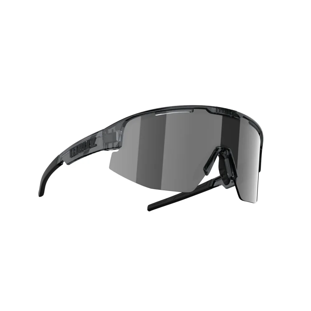 Lunettes BLIZ MATRIX Noir Cristal Écran Fumé Argent – Image 2