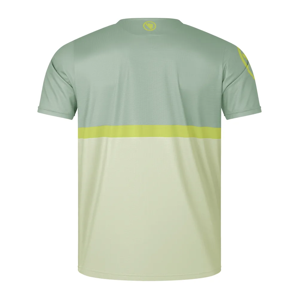 Maillot ENDURA SINGLETRACK CORE TEE II Manches Courtes Vert – Image 2