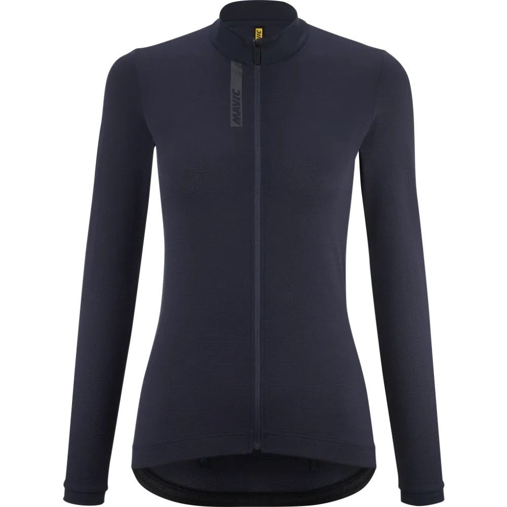 Maillot MAVIC AKSIUM Manches Longues Femme Bleu