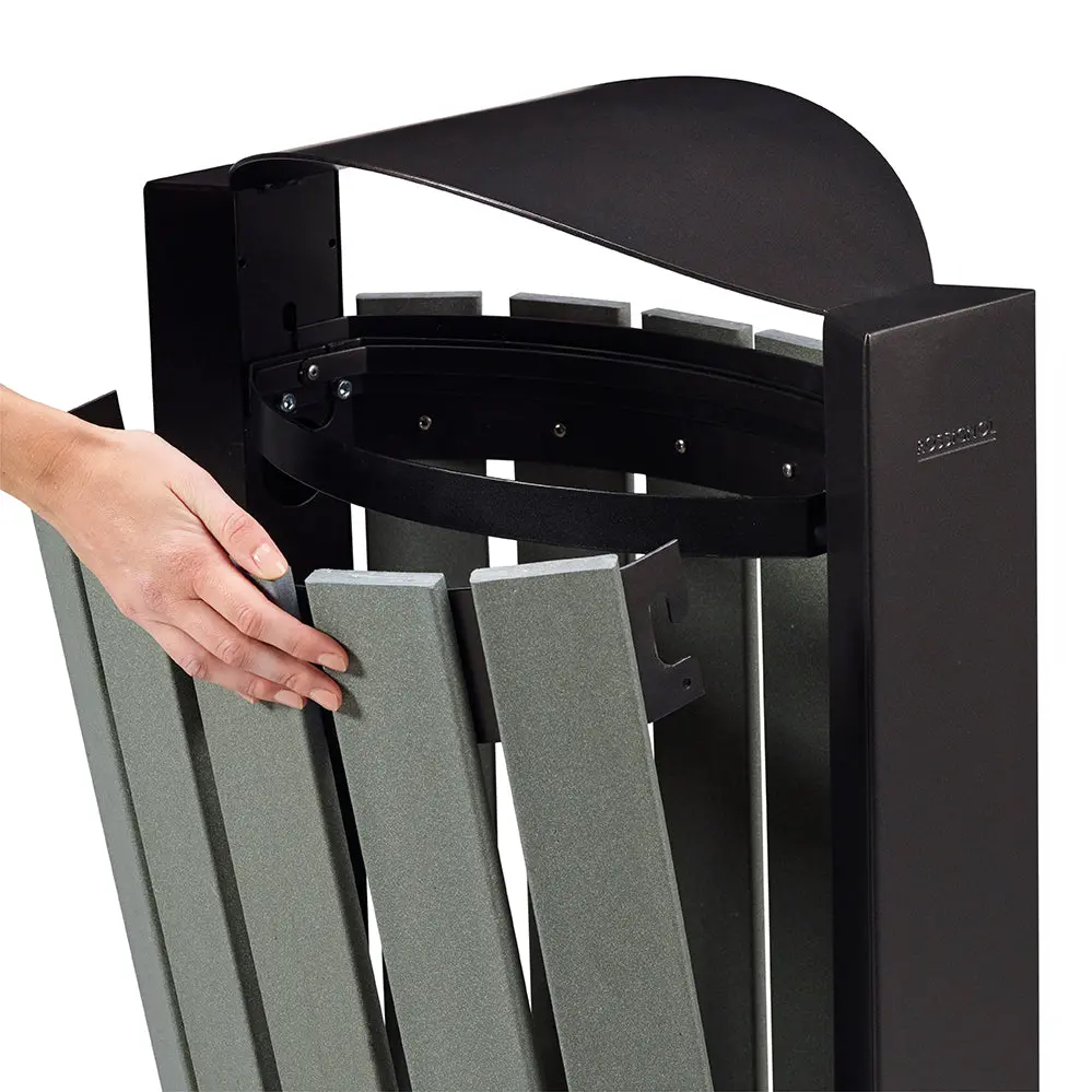 Corbeille recyclée Arkéa etik 60 litres – Image 2