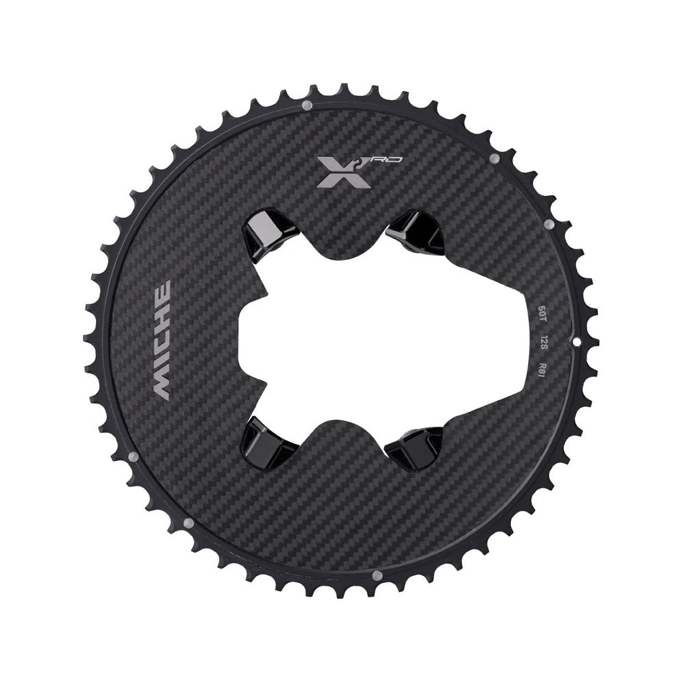 Plateau Extérieur 12V MICHE X2 RD R81 pour Shimano R8100 Capteur de Puissance
