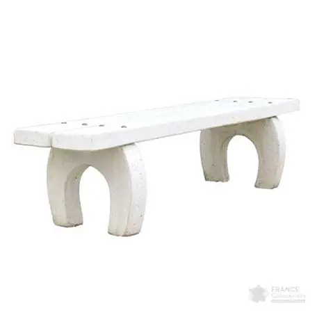 Banquette béton chêne