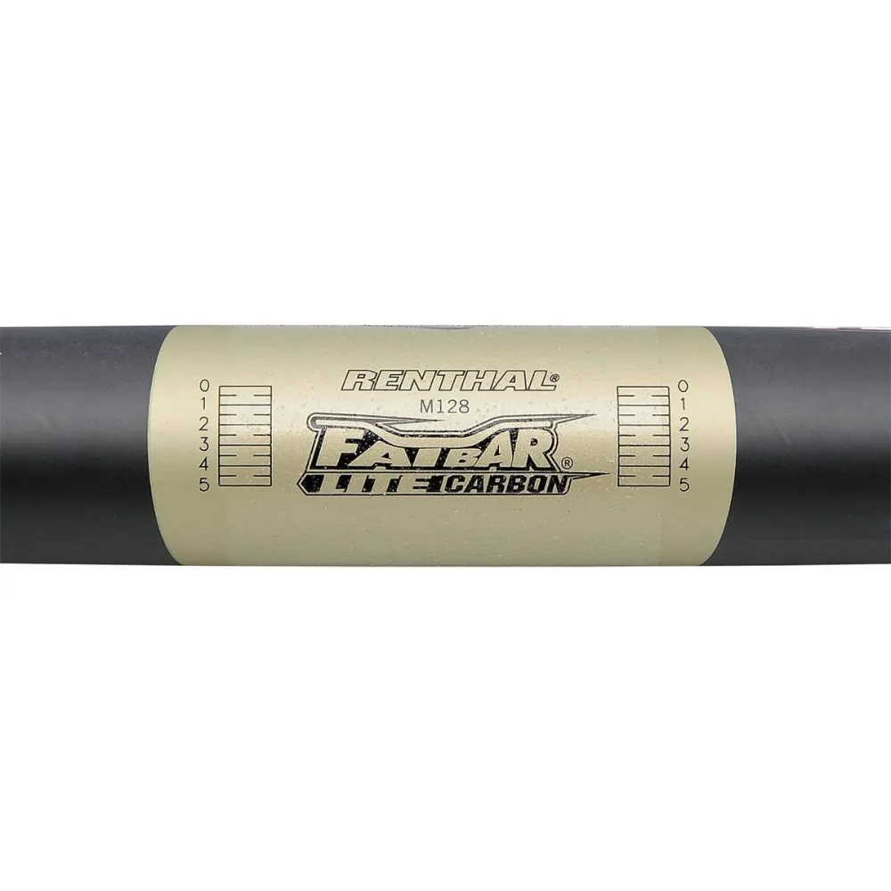 Cintre RENTHAL FATBAR LITE Carbone Rise 10mm 760mm Noir – Image 3