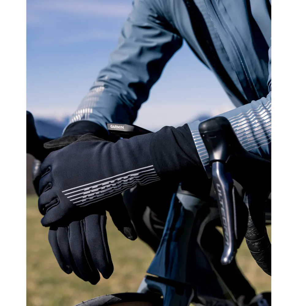 Gants MAVIC ESSENTAL WIND Noir/Argent – Image 3