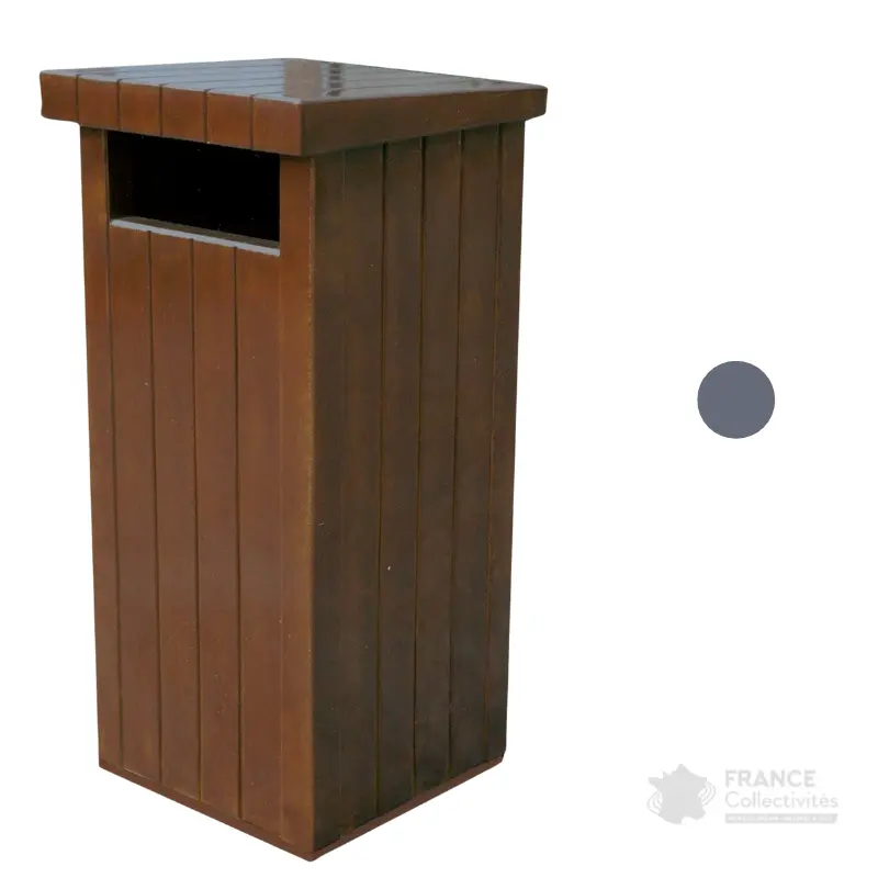 Corbeille béton 130L Zeus