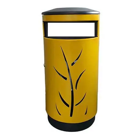 Corbeille acier 80L Australia Wild tri sélectif 1 flux Corbeille acier 80L Australia Wild tri sélectif 1 flux