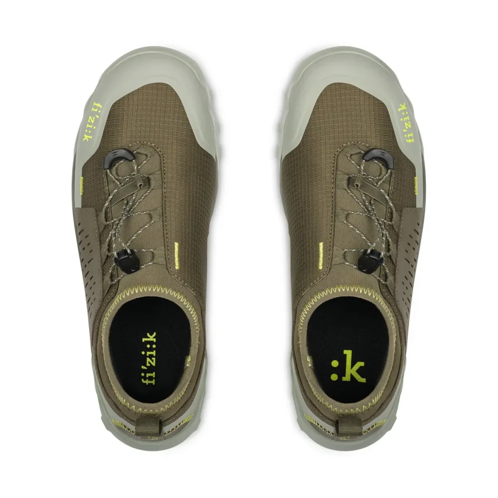 Chaussure VTT FIZIK ERGOLACE 2 Bronze/Vert – Image 3