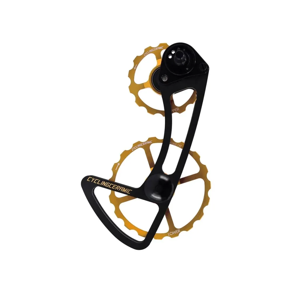 Chape de Dérailleur Arrière 11V CYCLINGCERAMIC 14/19 Sram E-Tap Or Chape de Dérailleur Arrière 11V CYCLINGCERAMIC 14/19 Sram E-Tap Or