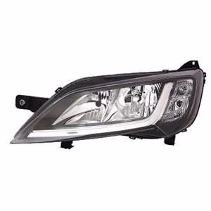 Phare optique h7+h7 gauche avec corps noir pour PEUGEOT BOXER depuis 2014, Neuf Phare optique h7+h7 gauche avec corps noir pour PEUGEOT BOXER depuis 2014, Neuf