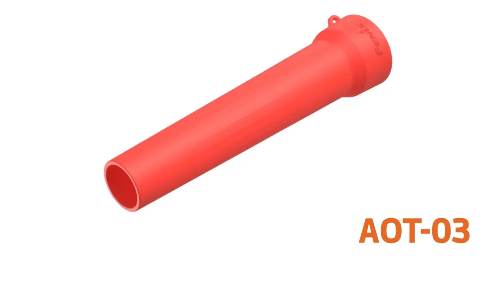 FENIX - AOT-03 R - ROUGE - Bâton de signalisation rouge