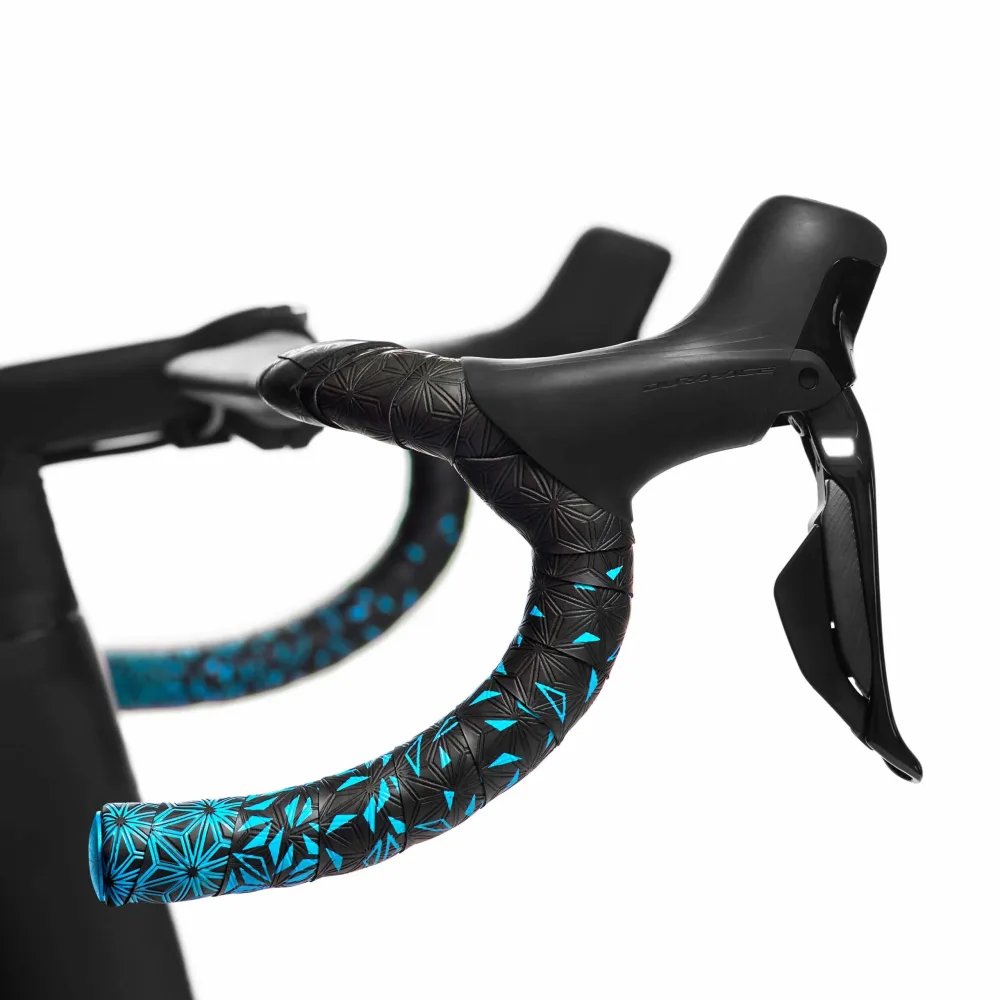 Ruban de cintre SUPACAZ SUPER STICKY KUSH STAR FADE Noir/Bleu – Image 2