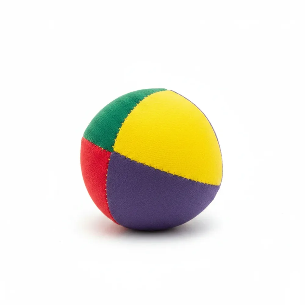 Balle de jonglage molle cousue 100g – 4 couleurs – Image 2