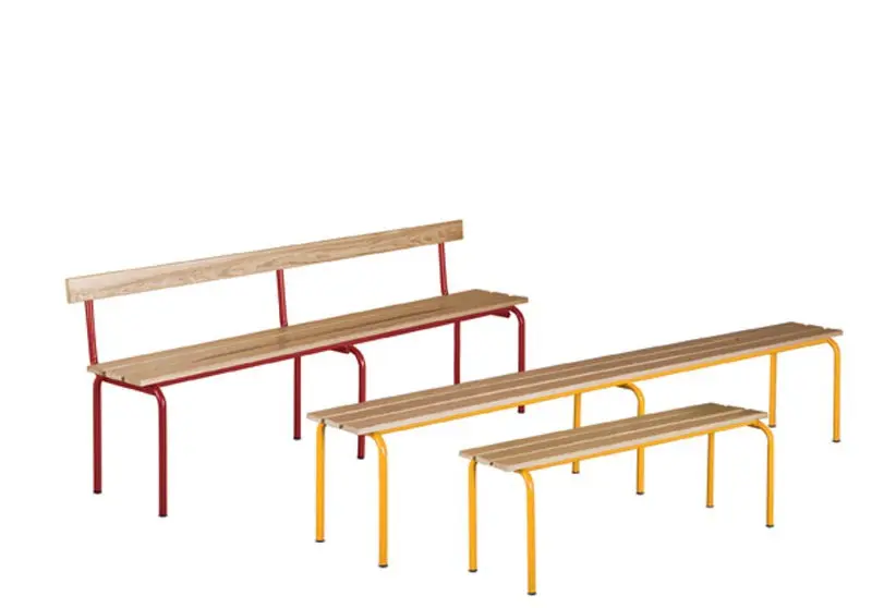 Banc acier bois cyrano 150 cm