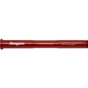Axe de Roue Avant HOPE pour Fourche ROCKSHOX Pike/Lyric/Zeb Rouge Axe de Roue Avant HOPE pour Fourche ROCKSHOX Pike/Lyric/Zeb Rouge