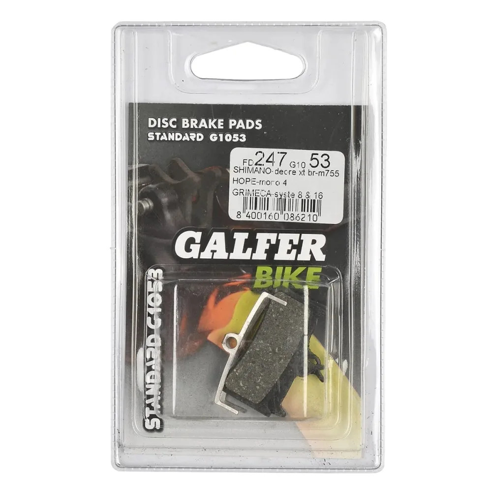 Plaquettes Semi-Métalliques GALFER PERFORMANCE Shimano XT 755 / Grimeca – Image 3