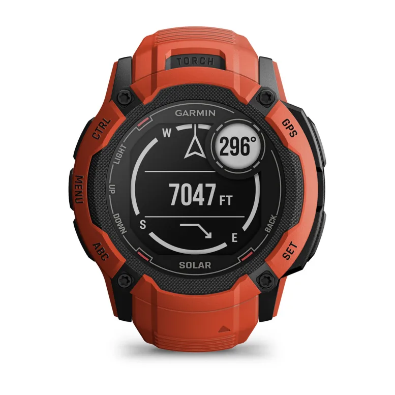 Garmin Instinct 2X Solar Rouge Rouge – Image 2