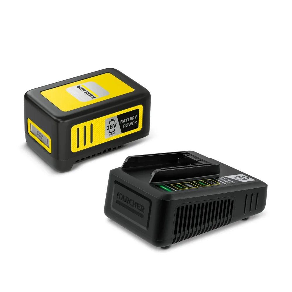 Kit Batterie KÄRCHER Battery Power 18 V / 5 Ah + Chargeur rapide Kit Batterie KÄRCHER Battery Power 18 V / 5 Ah + Chargeur rapide