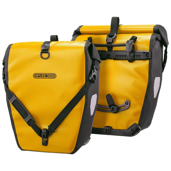 Paire de Sacoches de Porte-Bagages ORTLIEB BACK ROLLER 40 L Jaune Paire de Sacoches de Porte-Bagages ORTLIEB BACK ROLLER 40 L Jaune