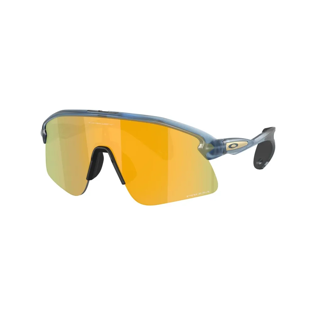 Lunettes OAKLEY STUNT DEVIL S Translucide Abyss Prizm 24K – Image 3