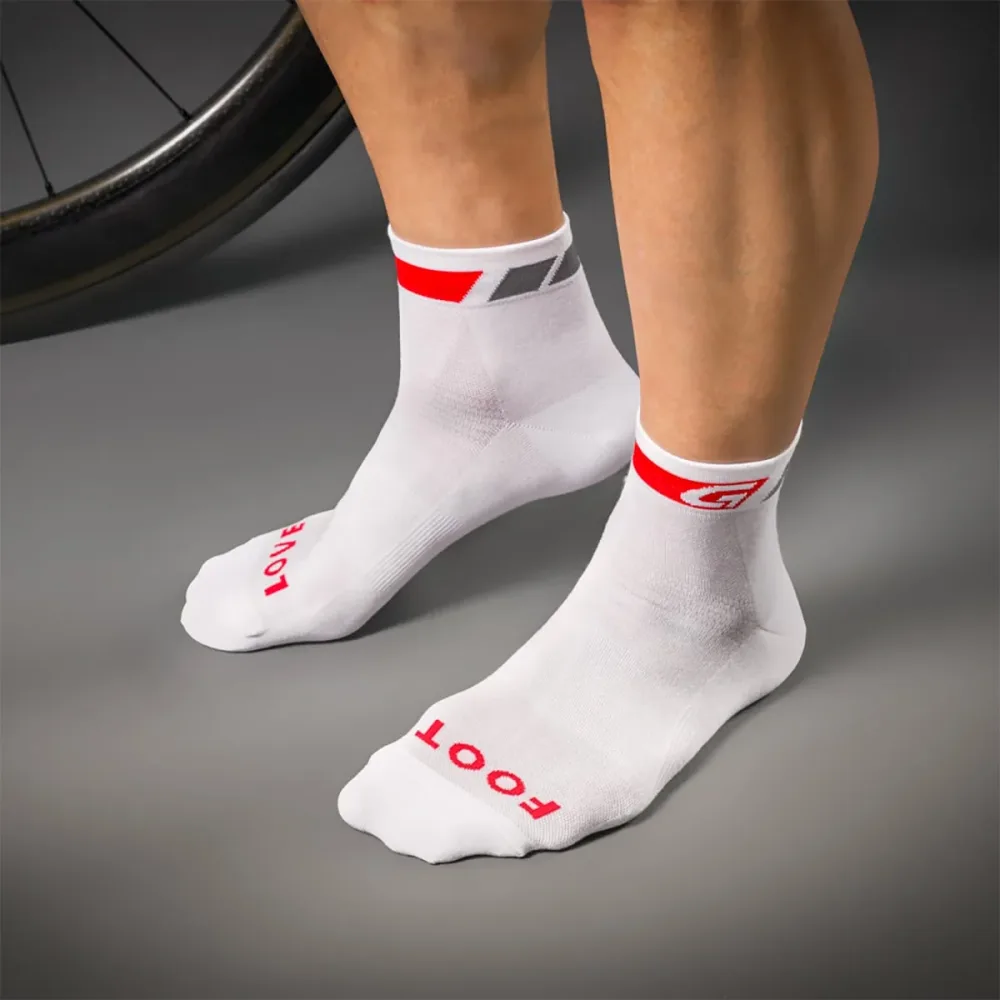 Chaussettes Basses GRIPGRAB LOW CUT Blanches – Image 3