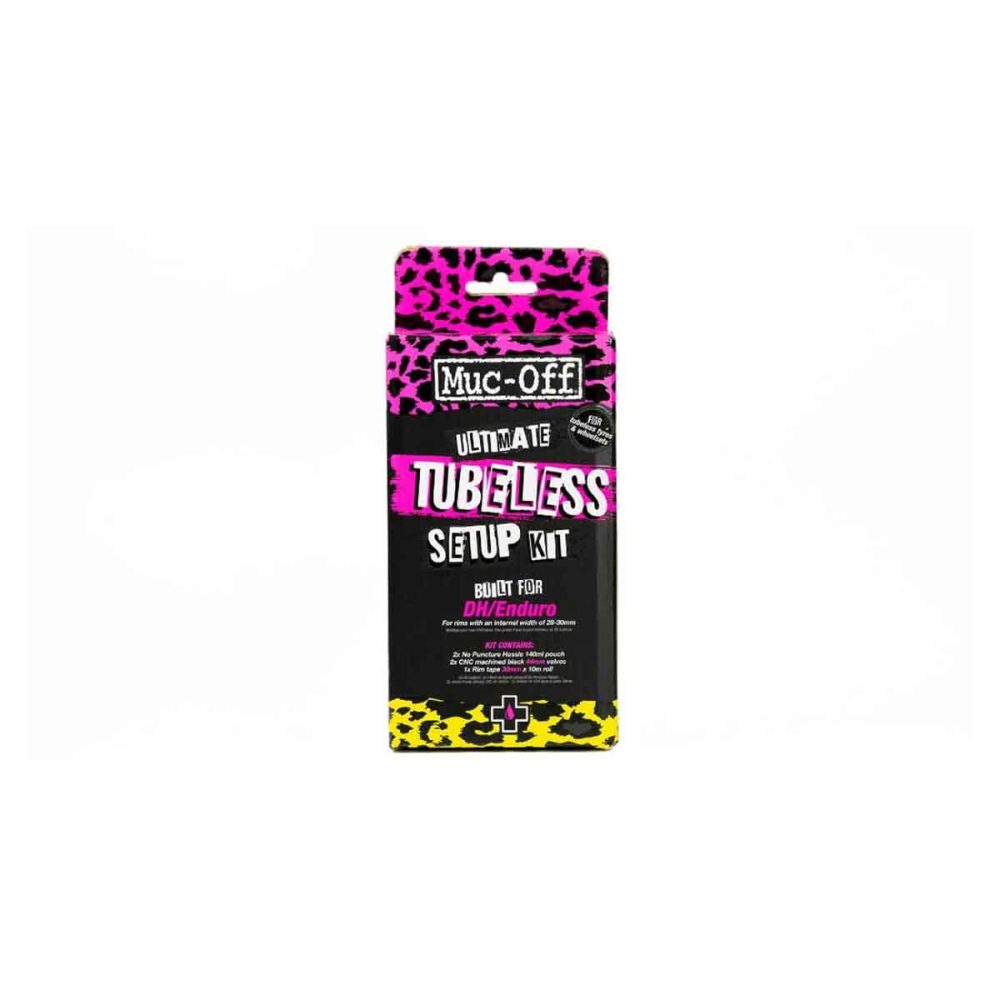 Kit Conversion Tubeless MUC-OFF Ultimate VTT DH/Trail/Enduro 30 mm Kit Conversion Tubeless MUC-OFF Ultimate VTT DH/Trail/Enduro 30 mm