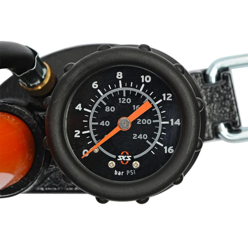 Pompe à Pied SKS GERMANY RENNKOMPRESSOR EVA Orange – Image 3
