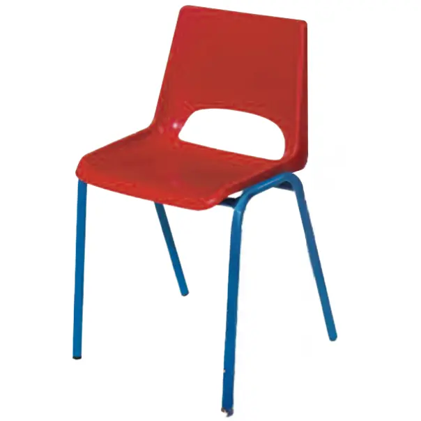 Chaise coque en PVC pour maternelle