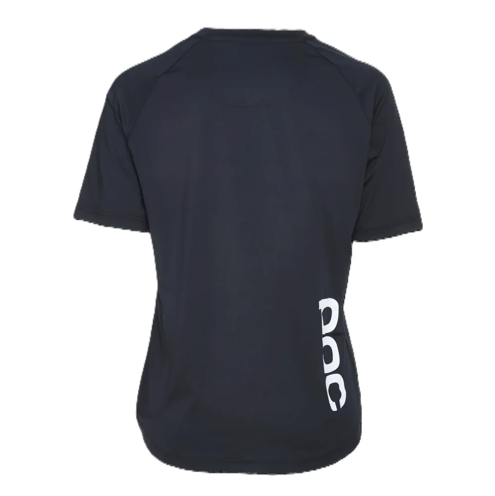 Maillot POC REFORM ENDURO LIGHT Manches Courtes Femme Noir – Image 2