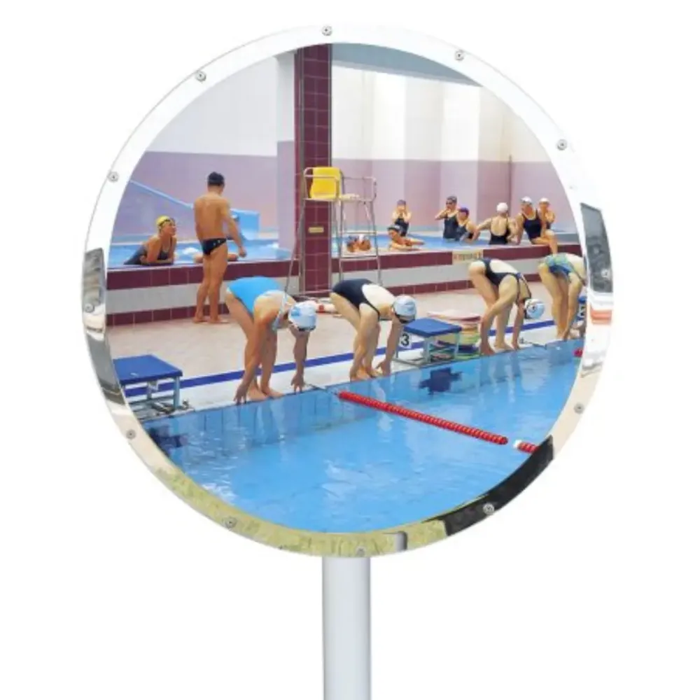 Miroir de surveillance aquatique TOUT INOX – Inox poly Miroir de surveillance aquatique TOUT INOX – Inox poly