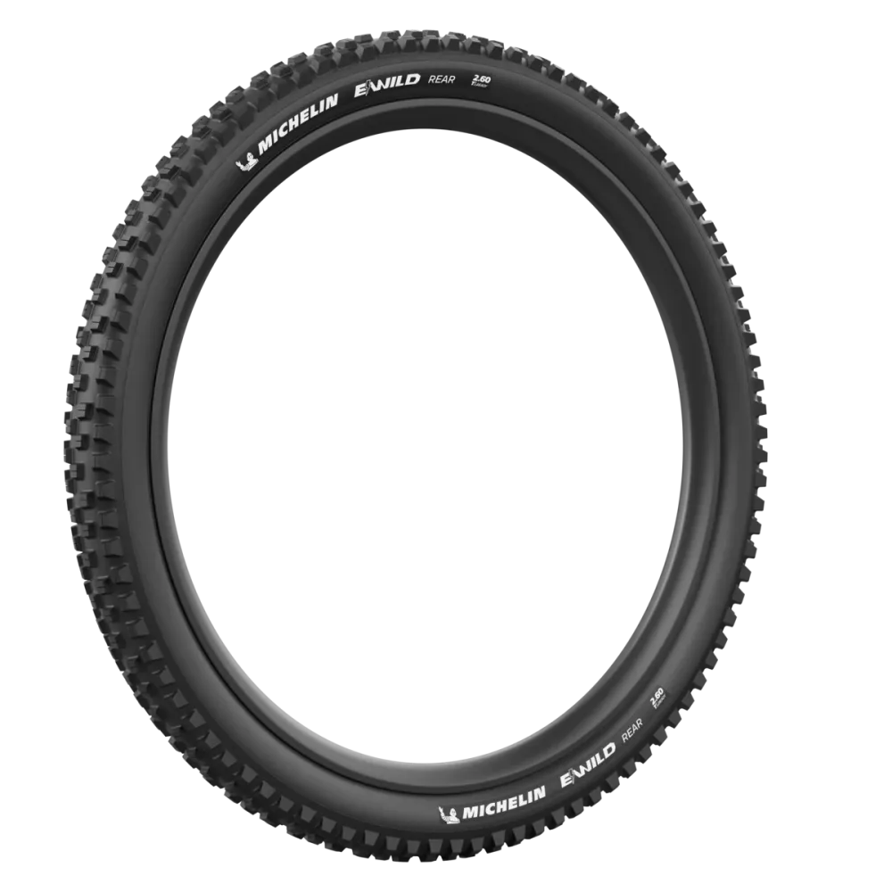 Pneu MICHELIN E-WILD REAR Performance Line 27.5x2.60 Tubeless Ready Souple Noir – Image 3