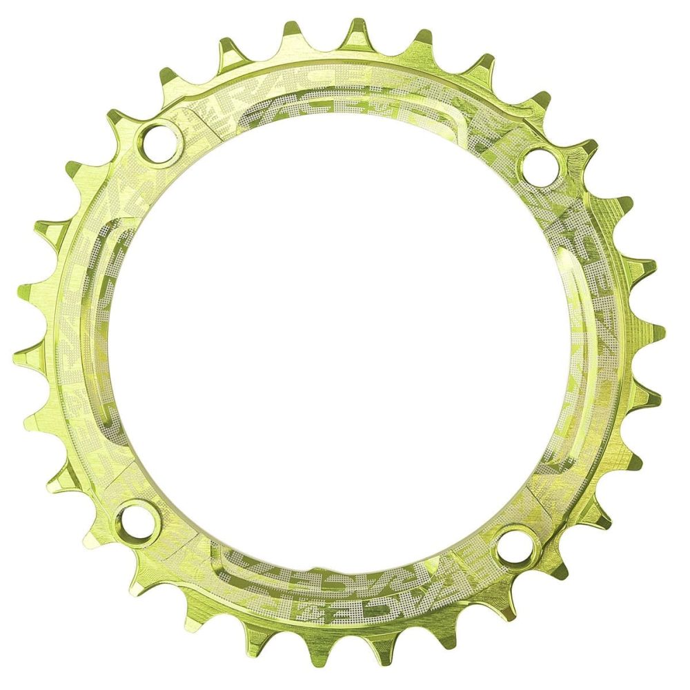 Plateau Mono RACE FACE NARROW WIDE 9/10/11/12V 4 Trous 104mm Vert