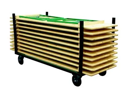 Chariot tables bois brasserie – Image 3