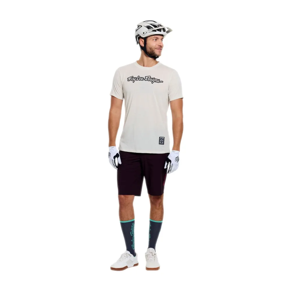 Short TROY LEE DESIGNS SKYLINE TRAIL avec Liner Mono Marron – Image 2