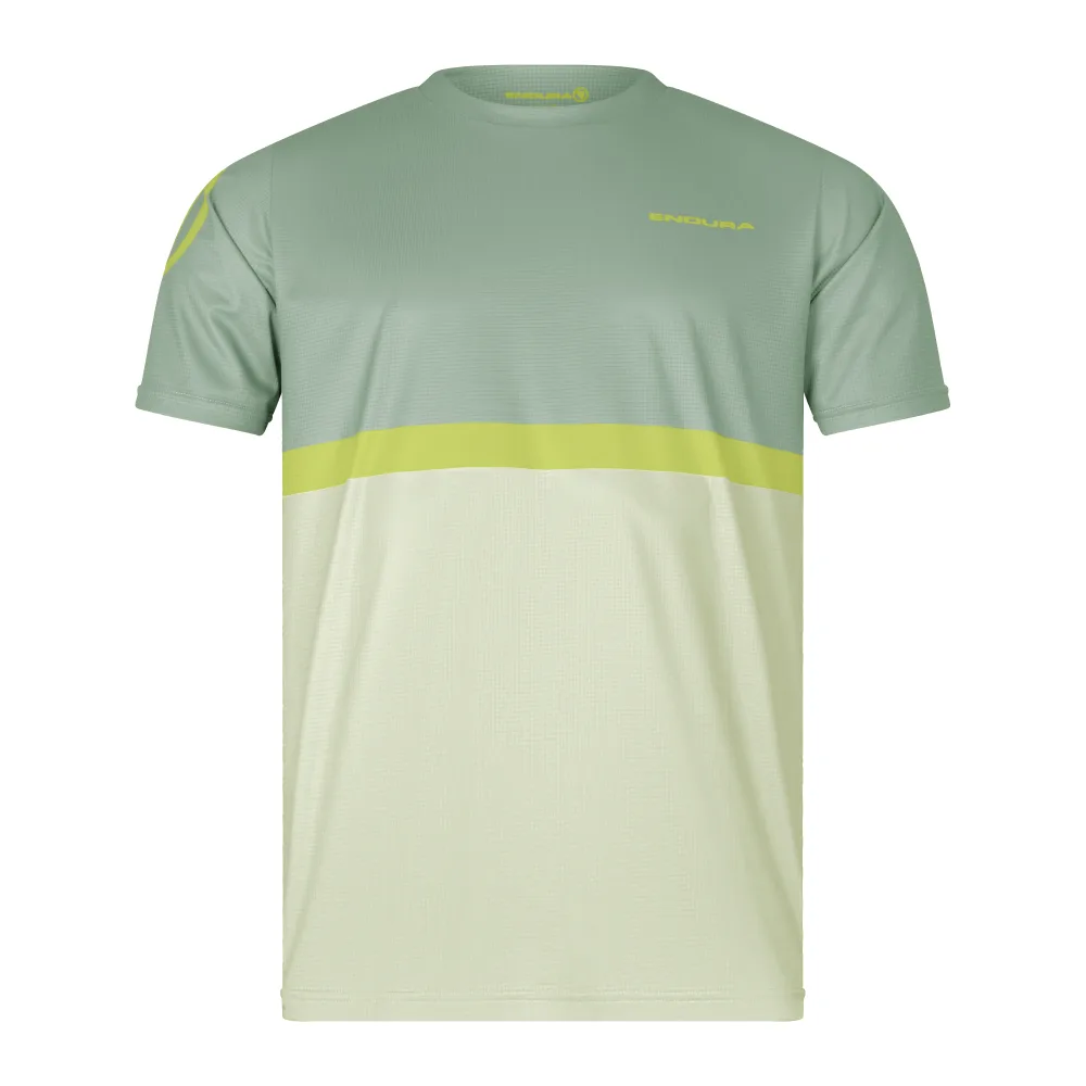 Maillot ENDURA SINGLETRACK CORE TEE II Manches Courtes Vert