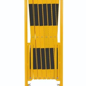 barrière extensible jaune-noir 4m avec pied barrière extensible jaune-noir 4m avec pied