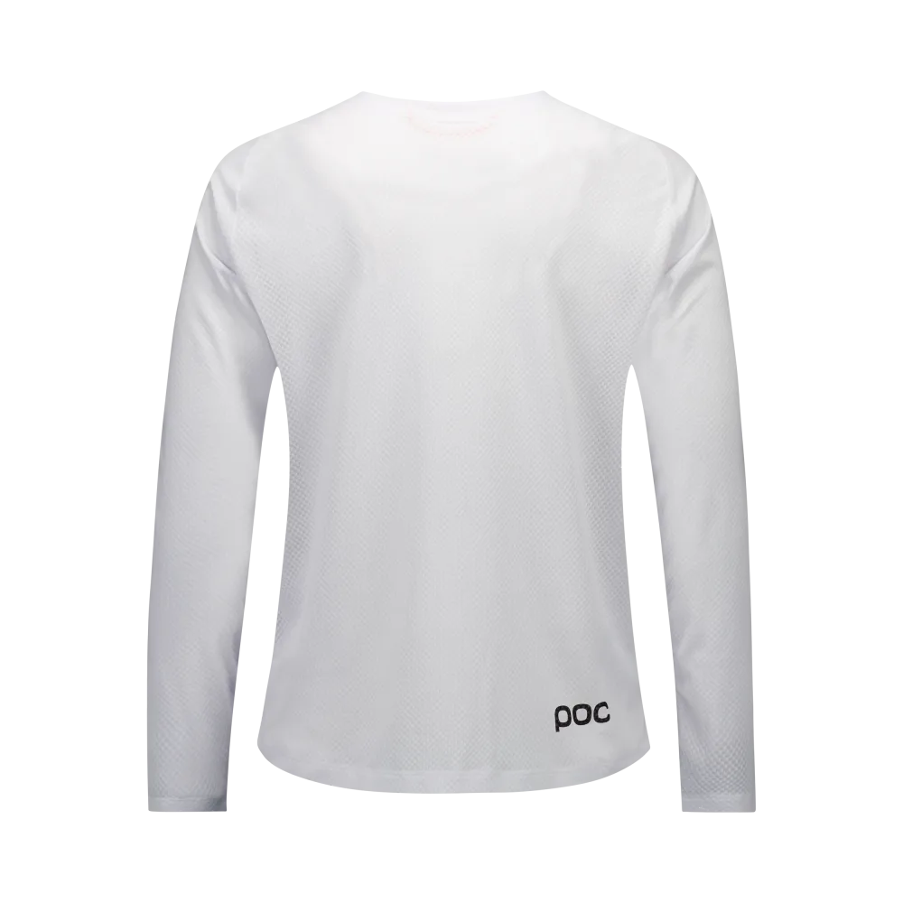 Maillot POC MOTION AIR Manches Longues Femme Blanc – Image 2