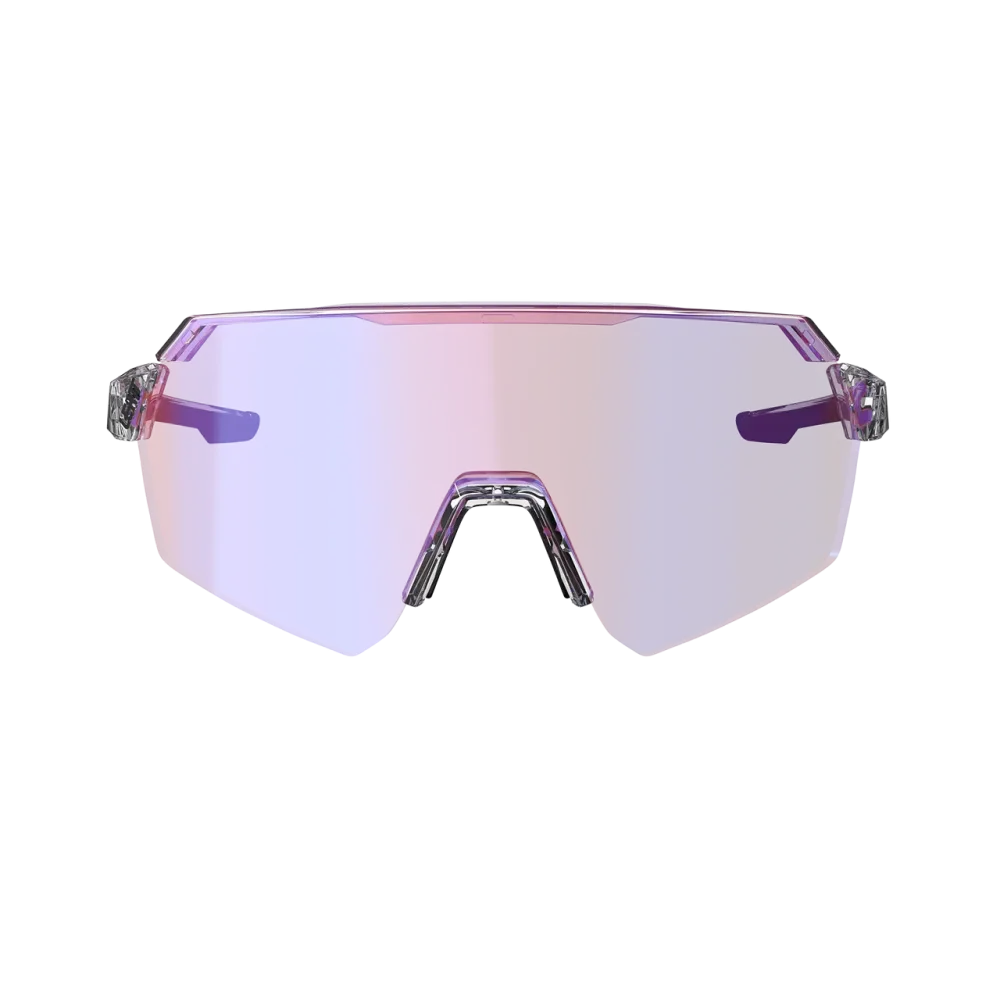 Lunettes LEATT RIDEVIZ LITE LARGE Transparent Verre Iriz Crystal Fuschia – Image 2