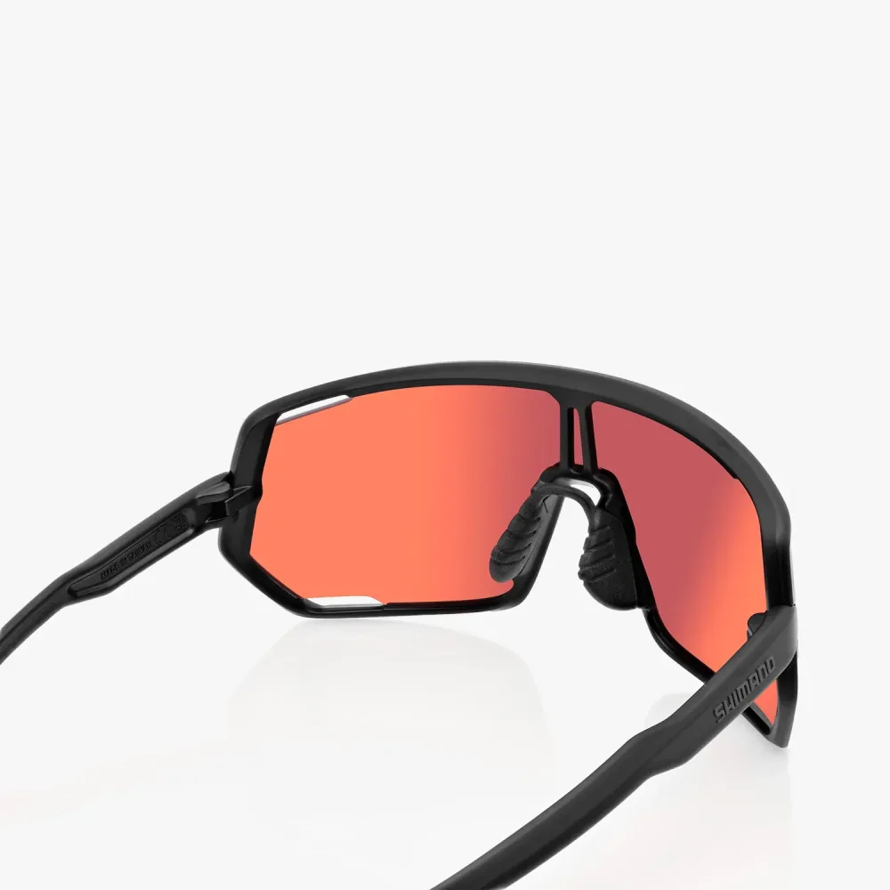 Lunettes SHIMANO TECHNIUM M CE-TCNM2 Noir Matt Verre Ridescape Road – Image 3