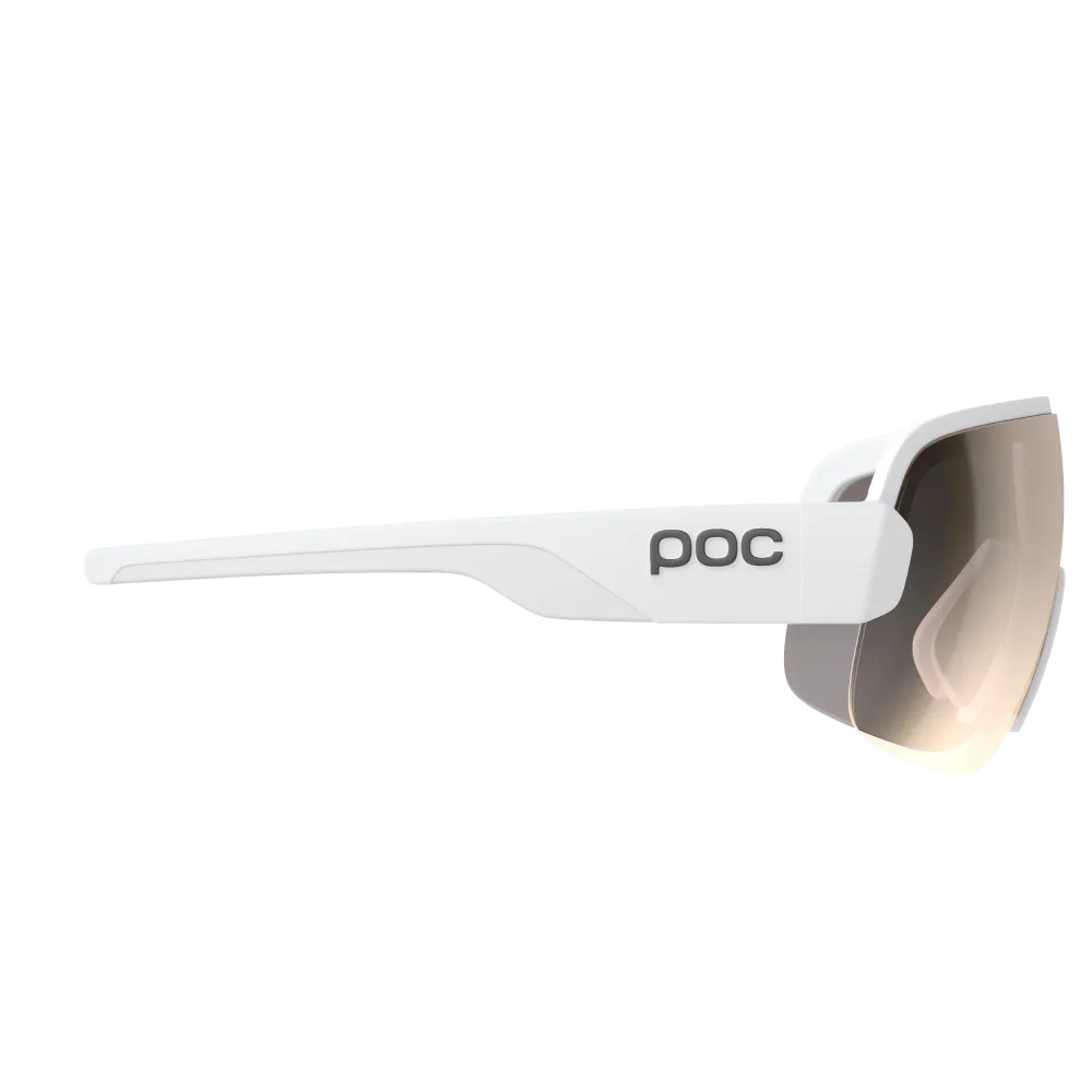 Lunettes POC AIM Blanc Verre Clarity Trail Partly Sunny Silver – Image 3