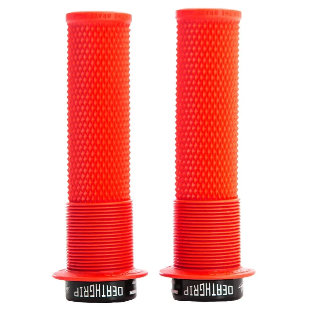Grips DMR DEATHGRIP Flange Medium Lock-on Rouge