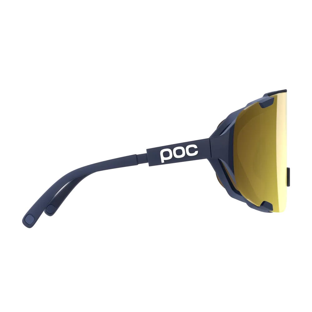 Lunettes POC DEVOUR + Marine Verre Clarity Road Partly Sunny Gold – Image 3
