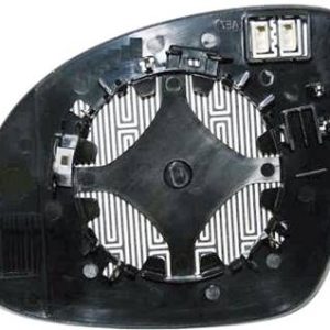 Verre miroir droit degivrant avec support pour SEAT ALHAMBRA depuis 2010, Neuf